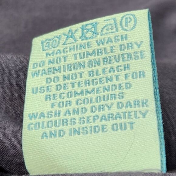 Boden Geometric Cotton V Neck Sheath Dress  Purple and Green - Picture 13 of 13